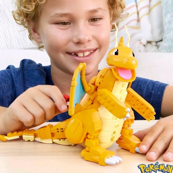 NIB Mattel MEGA Pokémon Deagonite Building Block Set - Picture 4 of 9